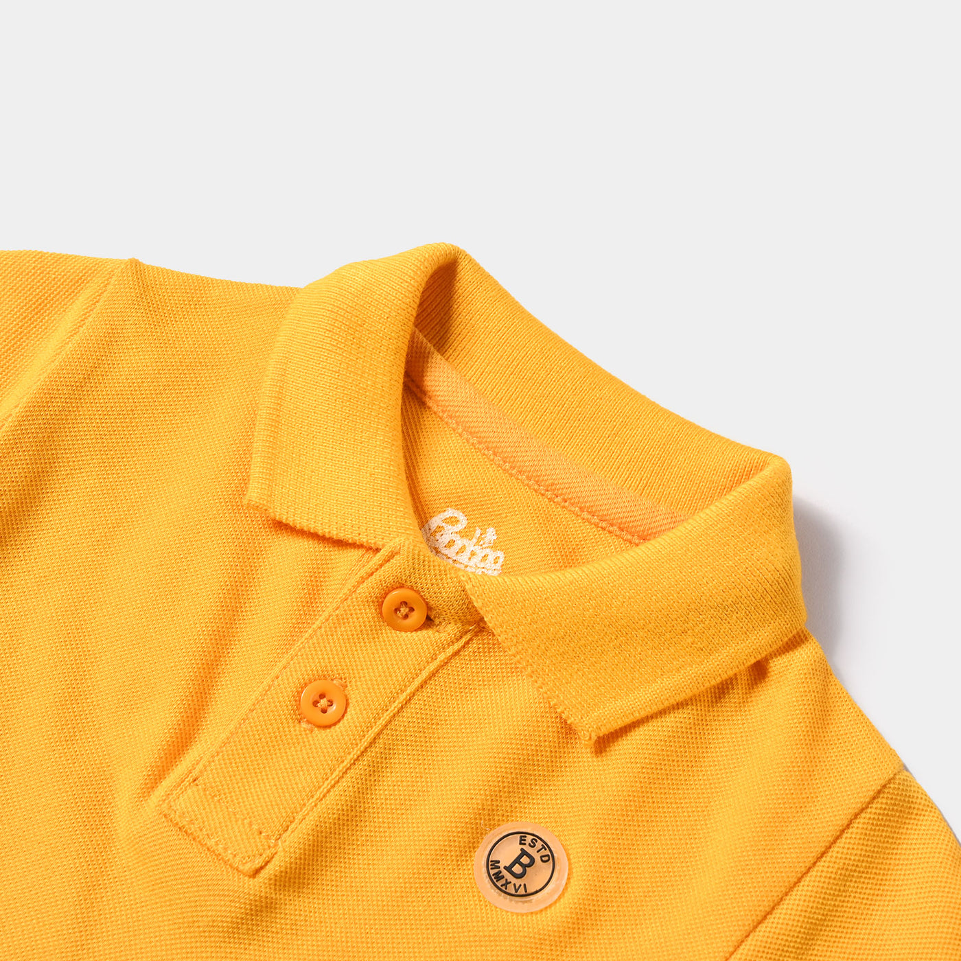 Infant Boys Cotton PK Polo Basic-Citrus