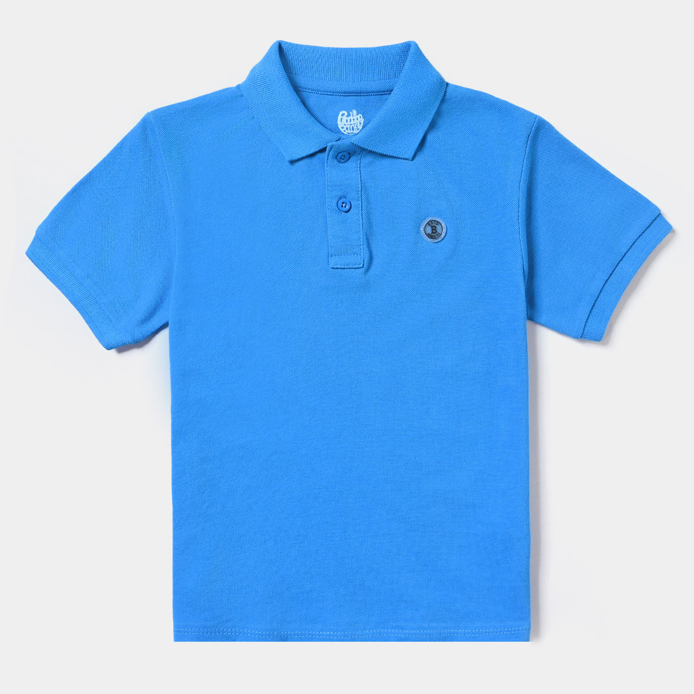 Boys Cotton PK Polo Basic-B.Blue