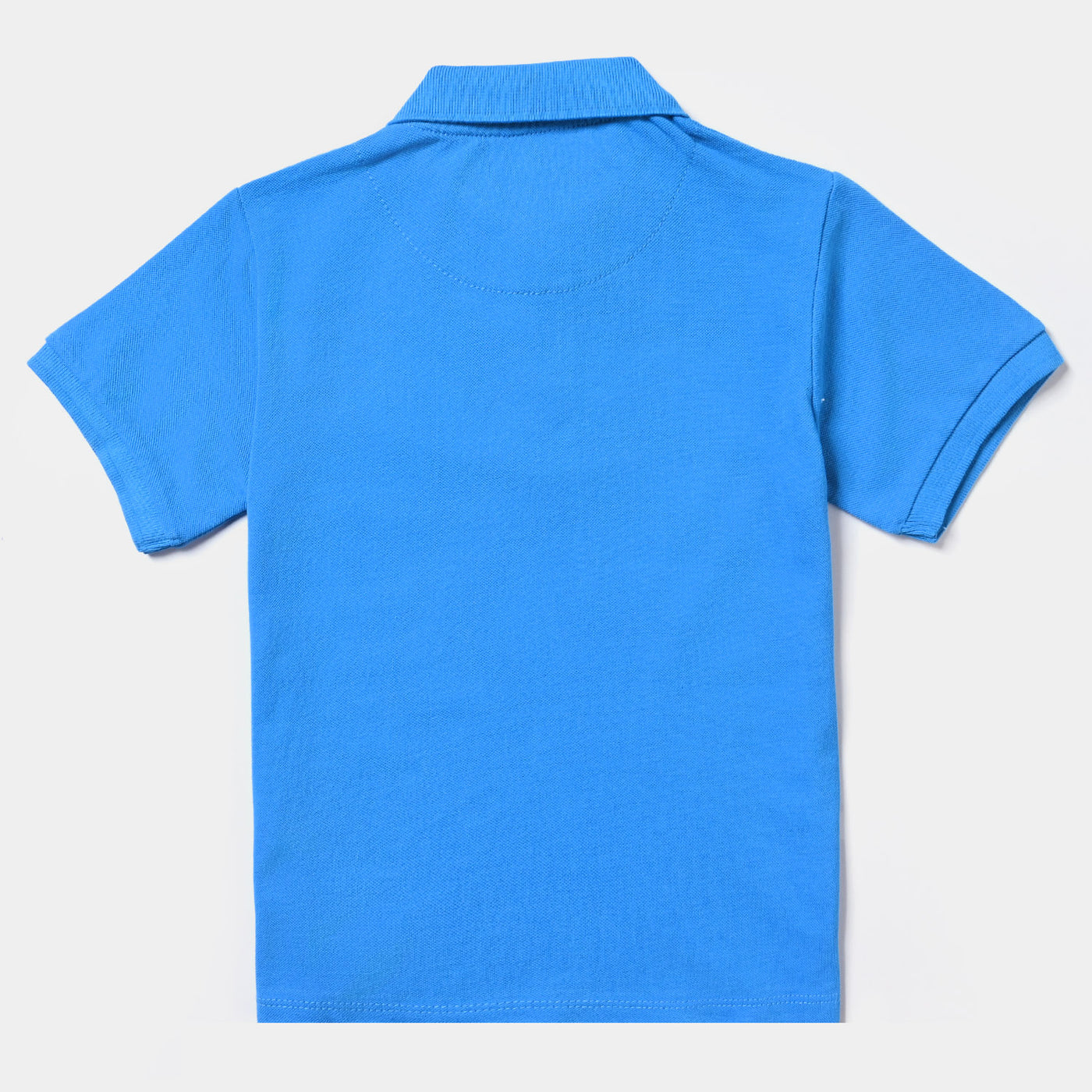 Boys Cotton PK Polo Basic-B.Blue