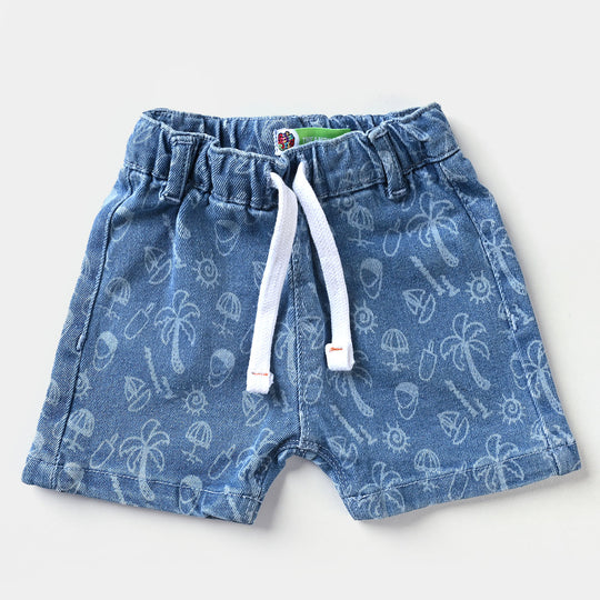 Infant Boys Denim rigid Short Summer Essentials -LT.Blue