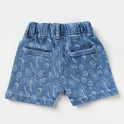 Infant Boys Denim rigid Short Summer Essentials -LT.Blue