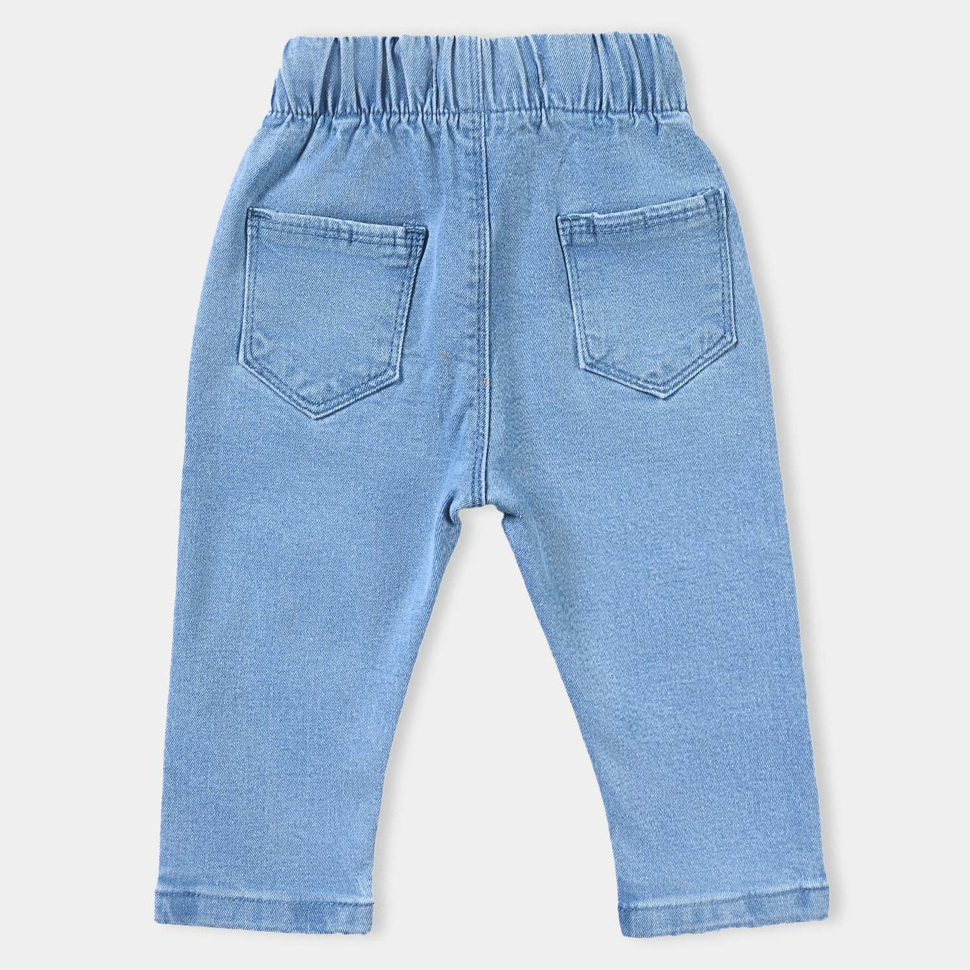 Infant Boys Denim Stretch Pant-Mid Blue