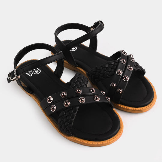 Girls Sandal ZP-013-BLACK