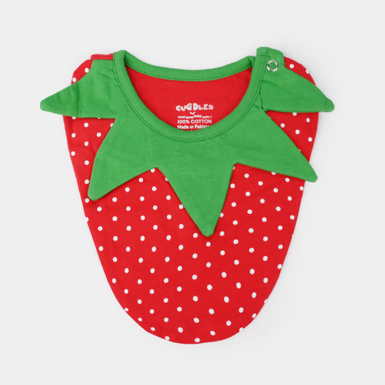 Cuddles Baby Fruit Ultra Soft Cotton Bib