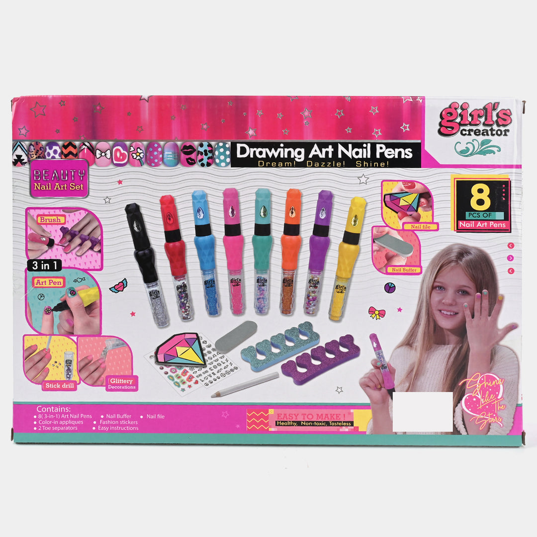 Drawing Art Nail Pens For Kids