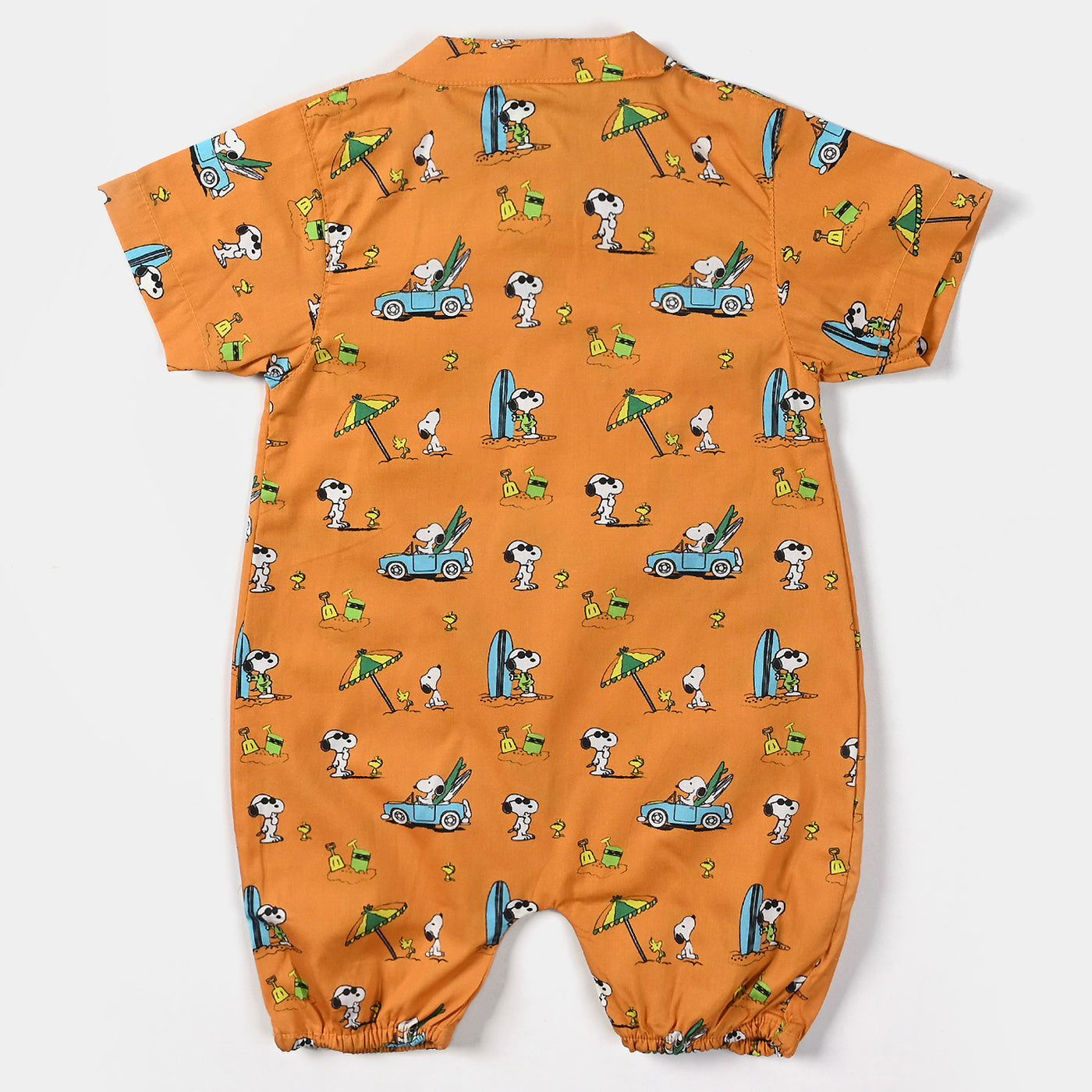 Infant Boys Cotton Romper-Citrus