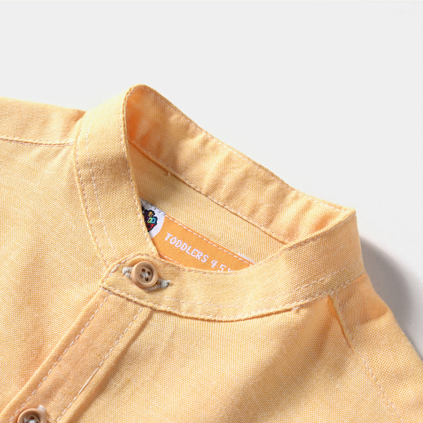 Boys Oxford Casual Shirt H/S (Tiger)- Yellow