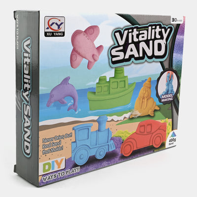 DIY Transport Shapes Vitality Sand Playset For Kids