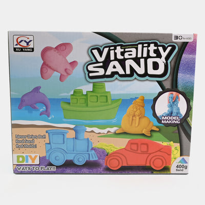 DIY Transport Shapes Vitality Sand Playset For Kids