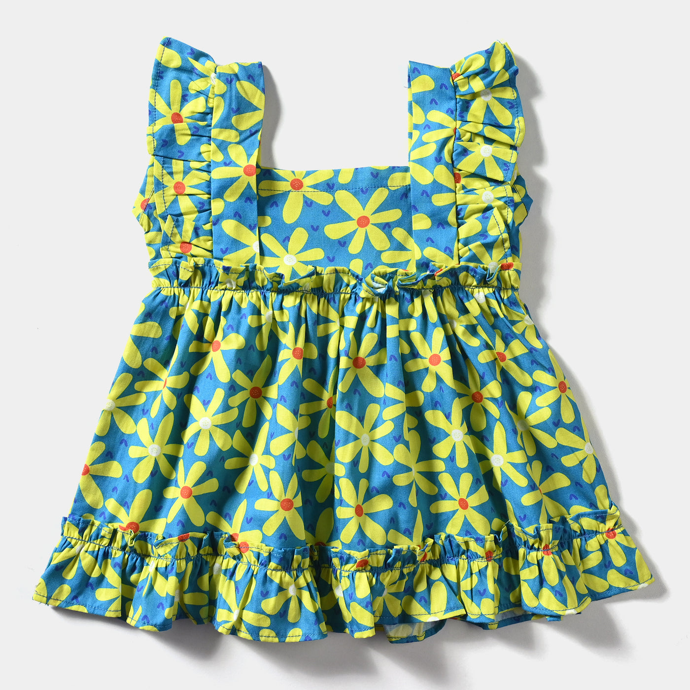 Infant Girls Casual Frock Sunny Flora-Multi