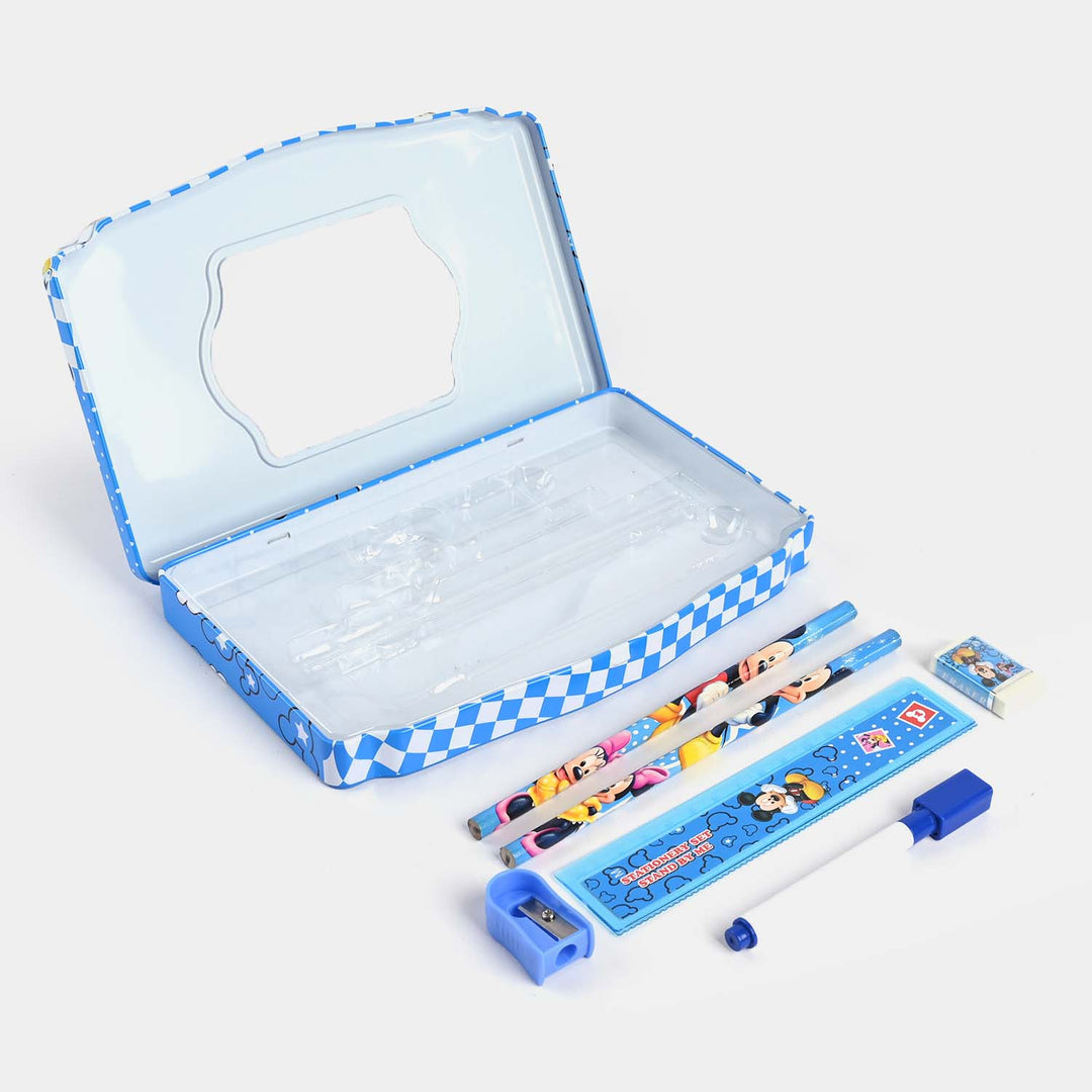 Stationary Pencil Box Metal For Kids