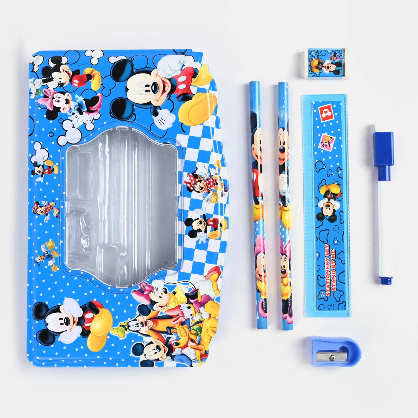 Stationary Pencil Box Metal For Kids