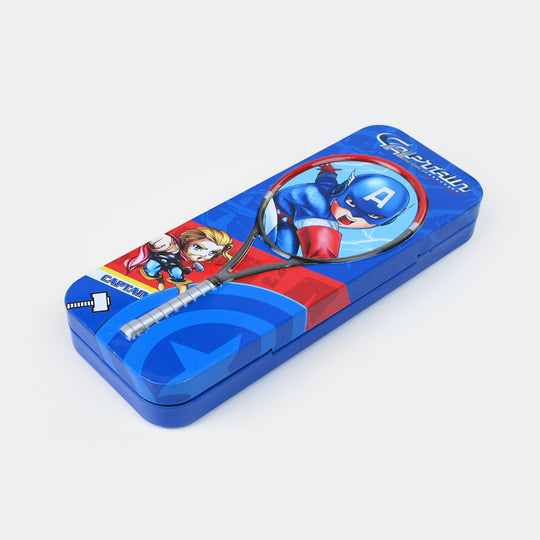 Stationary Pencil Box Metal for Kids