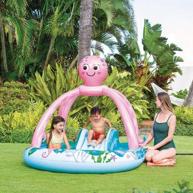 Intex Friendly Octopus Play Center – Inflatable Water Play Area For Kids