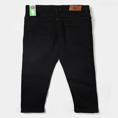 Infant Boys Denim Rigid Pant Basic-BLACK