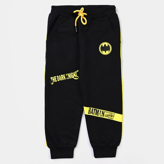 Boys Jersey/Terry 2-Piece Suit (Batman) - Jet Black