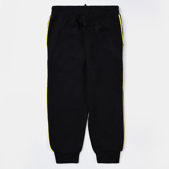 Boys Jersey/Terry 2-Piece Suit (Batman) - Jet Black