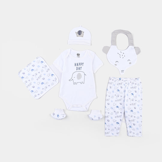 Infant Boys Cotton Interlock 6 Pieces Set