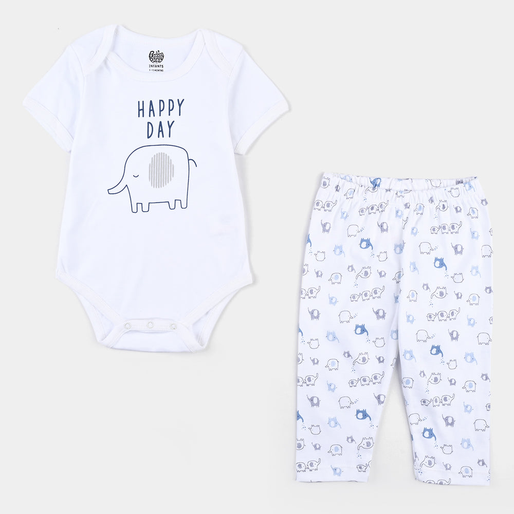 Infant Boys Cotton Interlock 6 Pieces Set