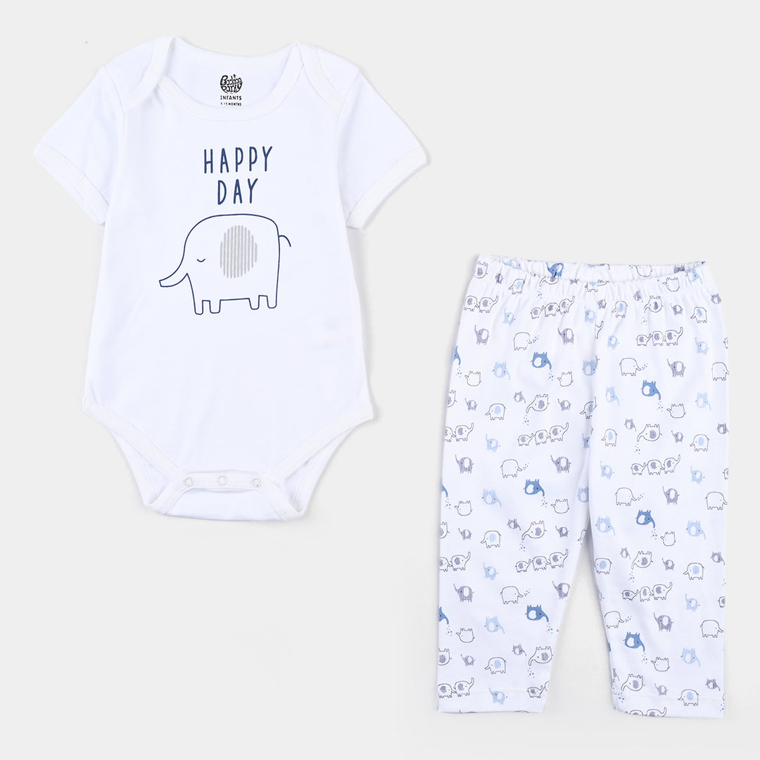 Infant Boys Cotton Interlock 6 Pieces Set