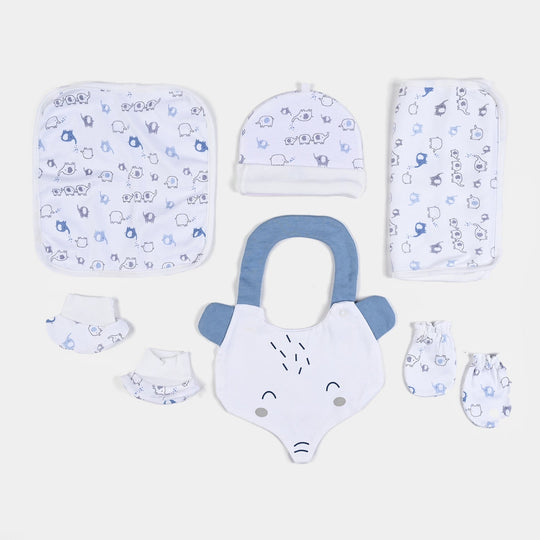 Infant Boys Cotton Interlock 10 Piece Set Elephant