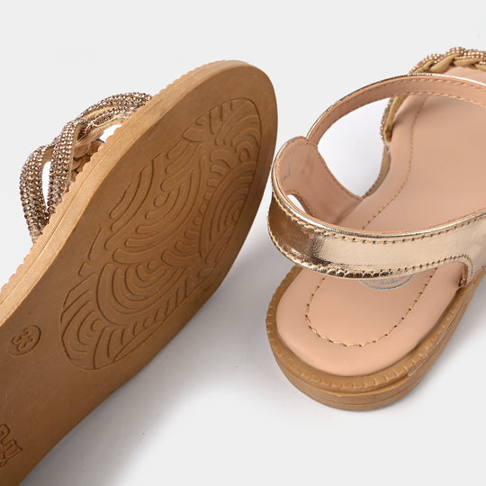 Girls Sandal 1031-4-Golden