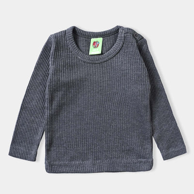 Infant Unisex Thermal Inner Wear-CHARCOAL