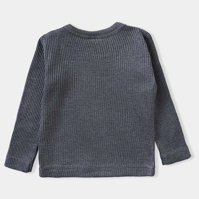 Infant Unisex Thermal Inner Wear-CHARCOAL