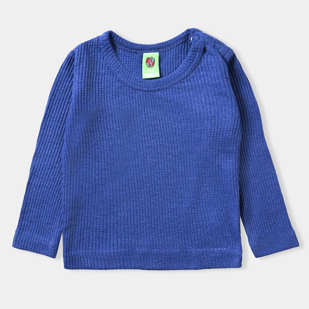 Infant Unisex Thermal Inner Wear-NAVY