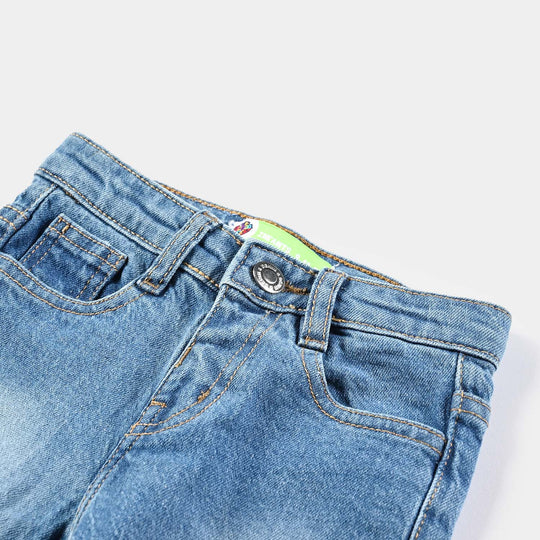 Infant Boys Denim Stretch Denim Pant Basic-Mid Blue