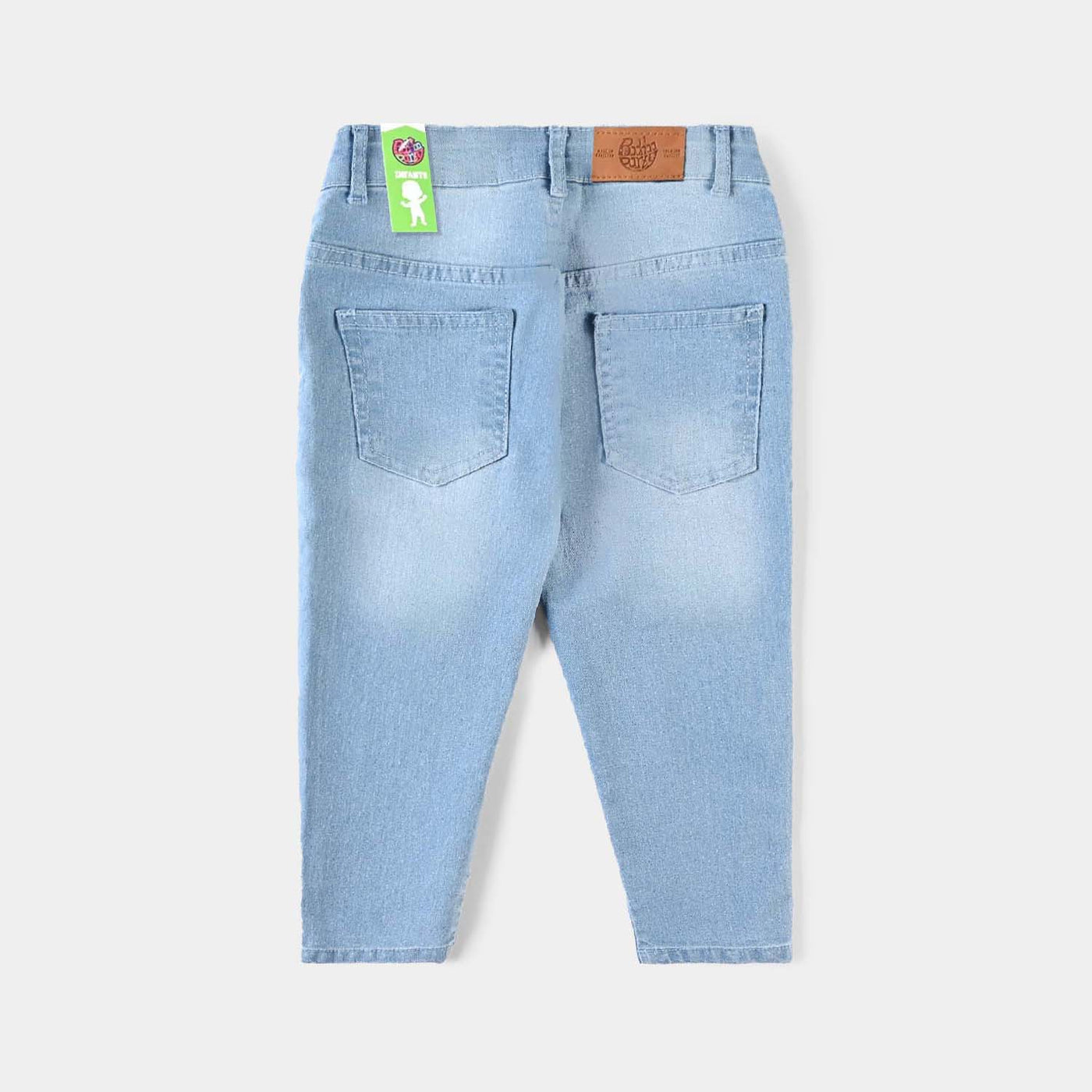 Infant Boys Denim Stretch Denim Pant Basic-Ice Blue