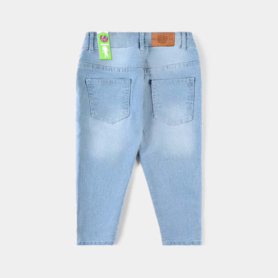 Infant Boys Denim Stretch Denim Pant Basic-Ice Blue