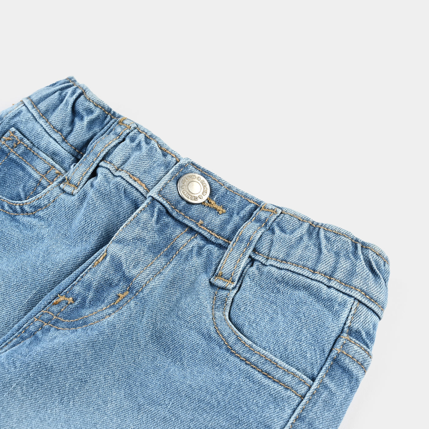 Infant Boys Denim Pant-Ice Blue