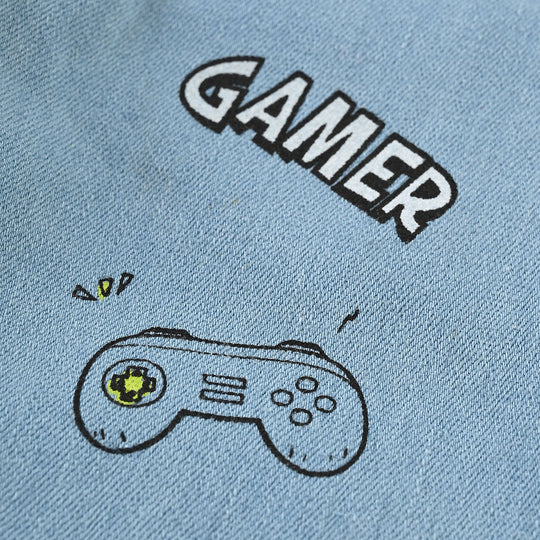 Boys Denim Stretch Pant Gamer-LIGHT BLUE