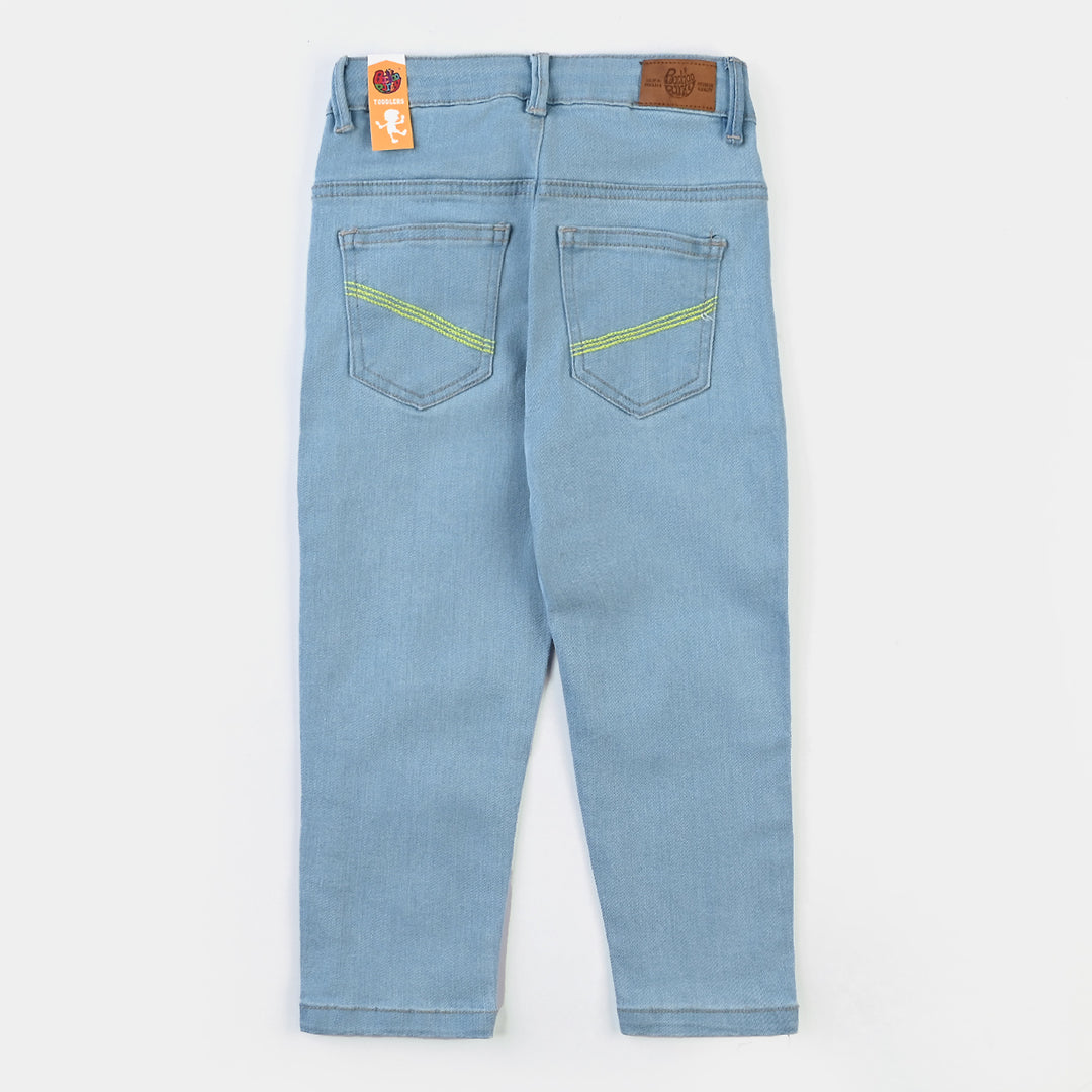 Boys Denim Stretch Pant Gamer-LIGHT BLUE