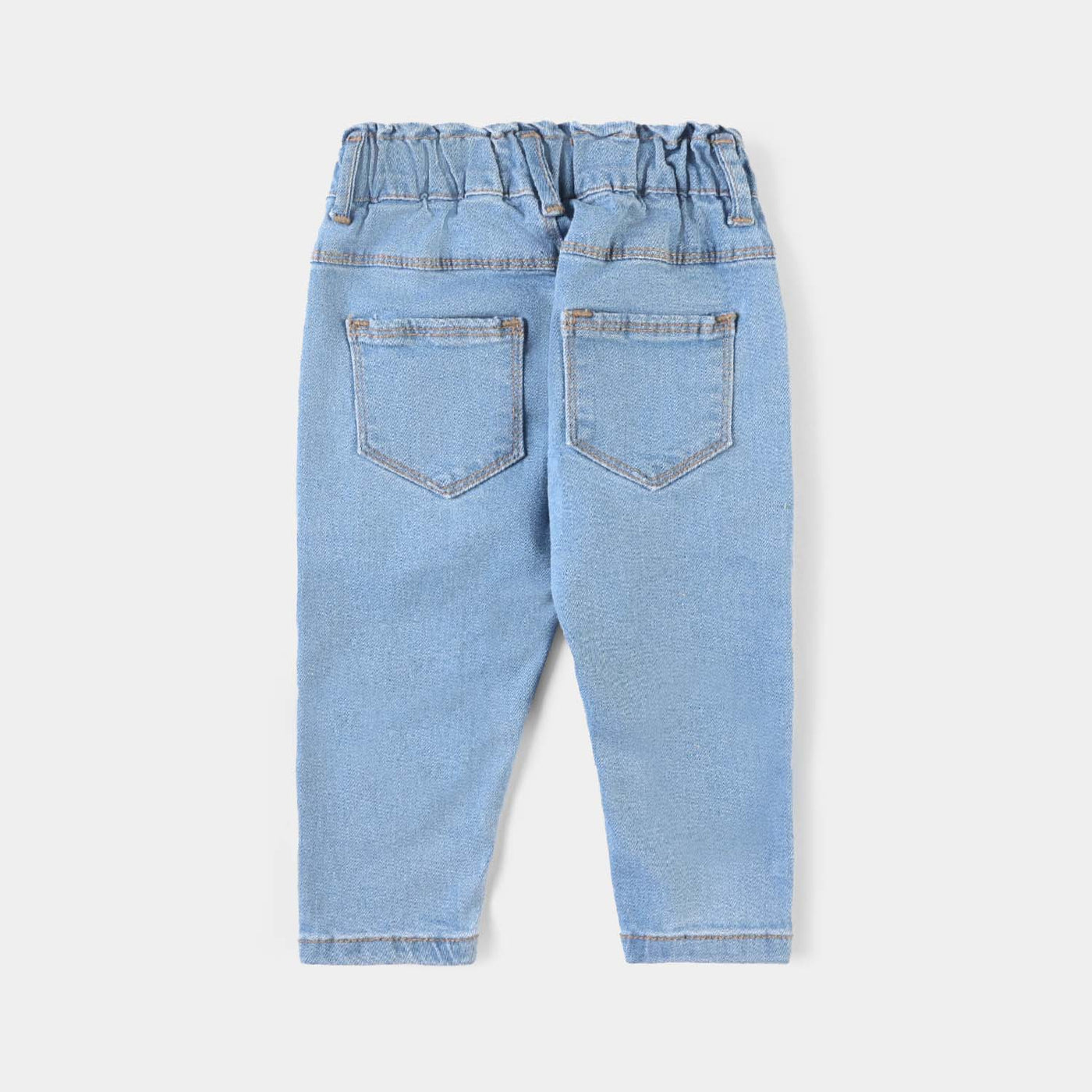 Infant Girls Denim Stretch Pant -LT.Blue