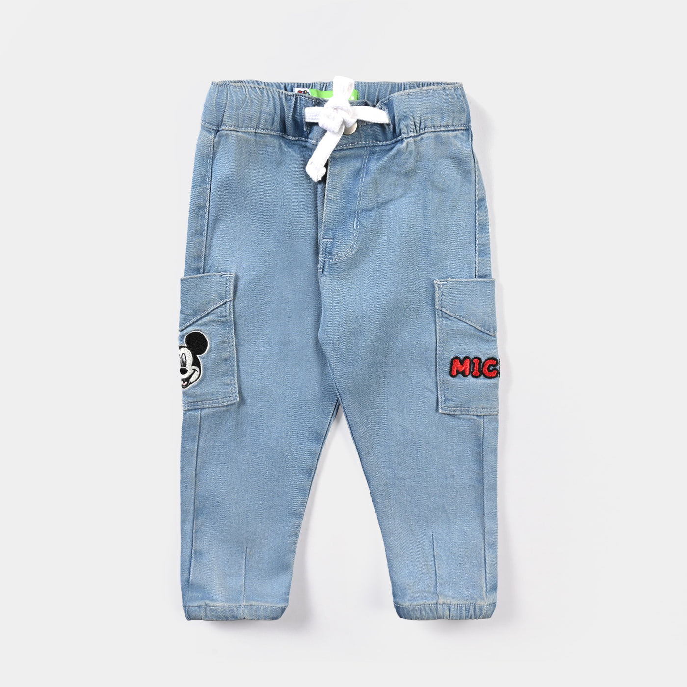 Infant Boys Denim Stretch Pant-LT.Blue