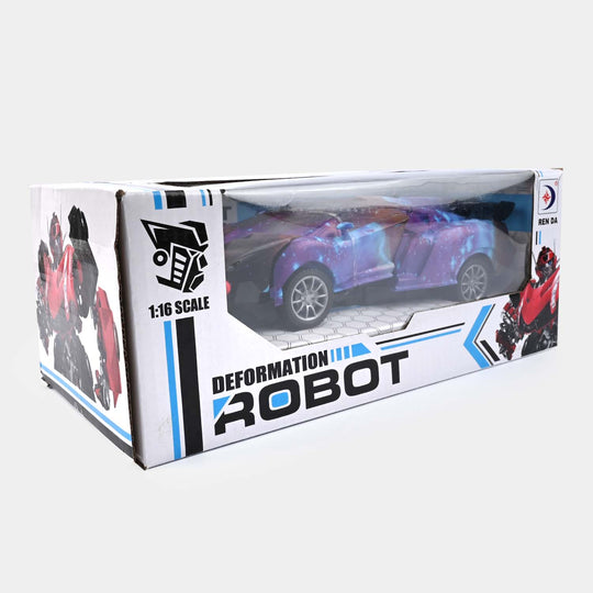 Remote Control Car Transformation For Kids