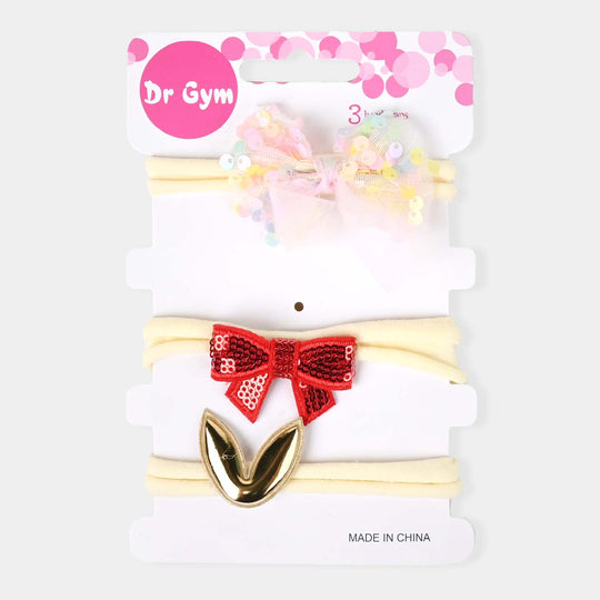 Adorable Baby Head Band Pack Of 3