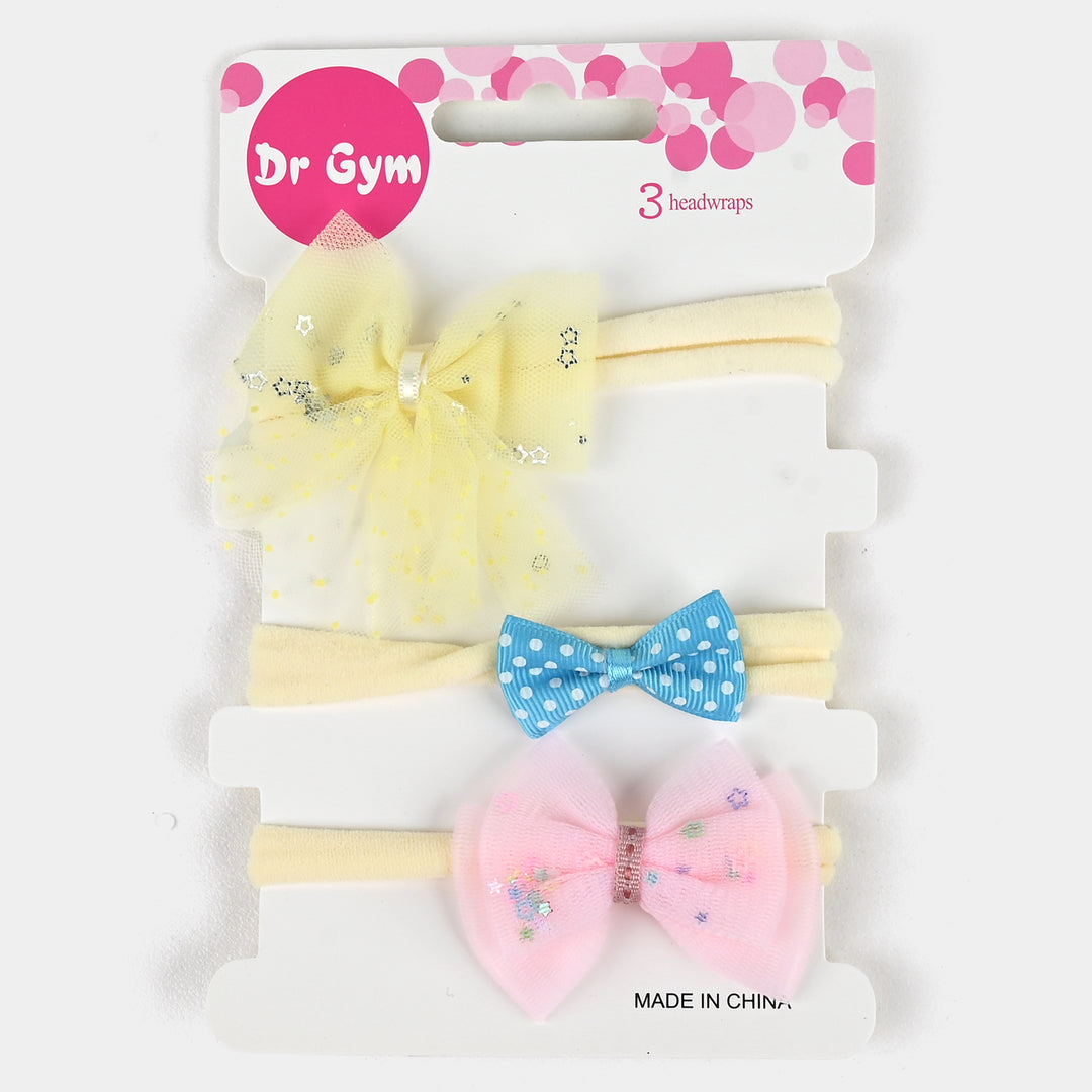 Adorable Baby Head Band Pack Of 3