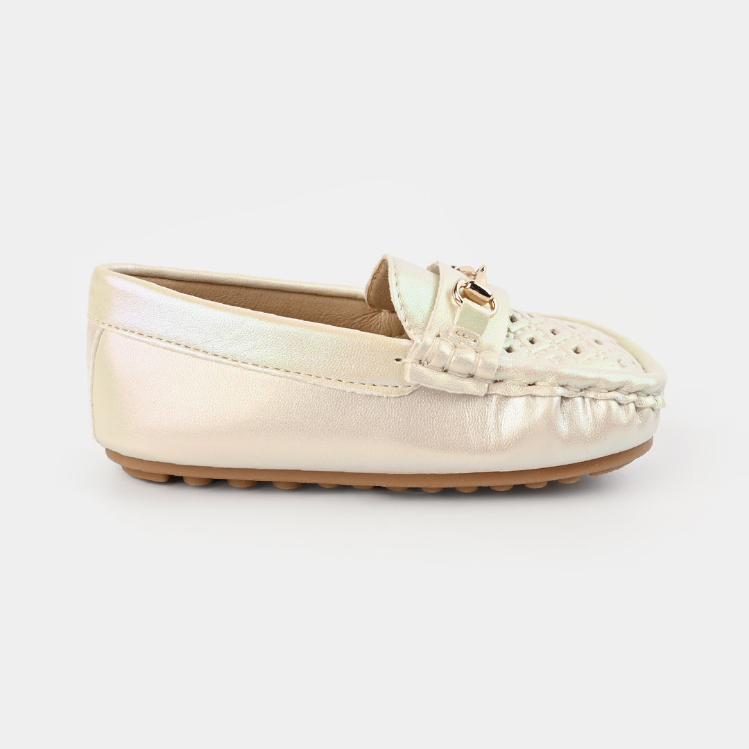 Girls Loafers H502-L30-BEIGE