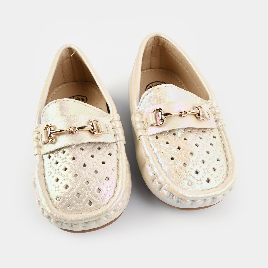 Girls Loafers H502-L30-BEIGE