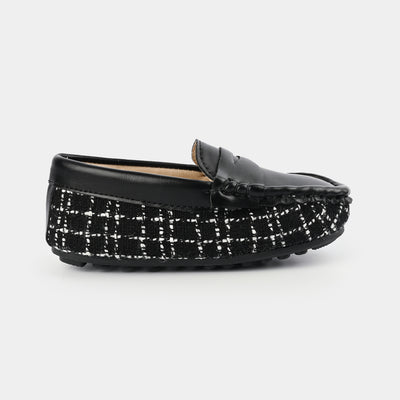 Girls Loafers PY-A1-BLACK