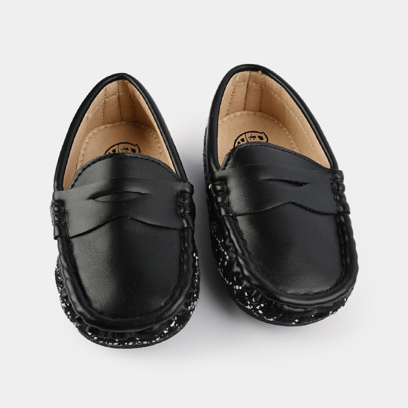 Girls Loafers PY-A1-BLACK