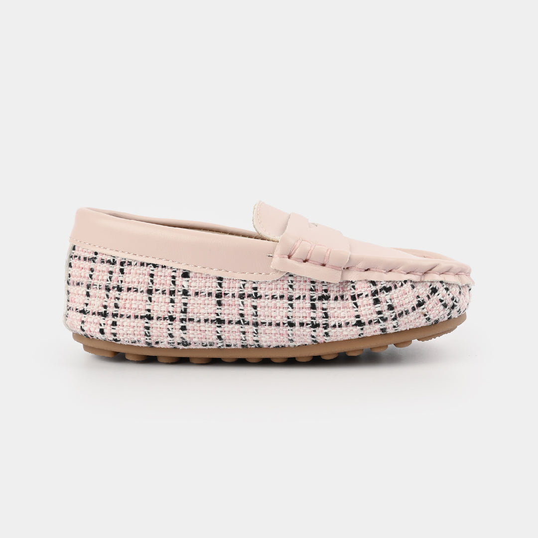 Girls Loafers PY-A1-Pink