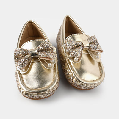 Girls Loafers PY-L2-Golden