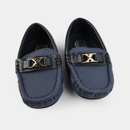 Boys Loafers H502-L19-NAVY