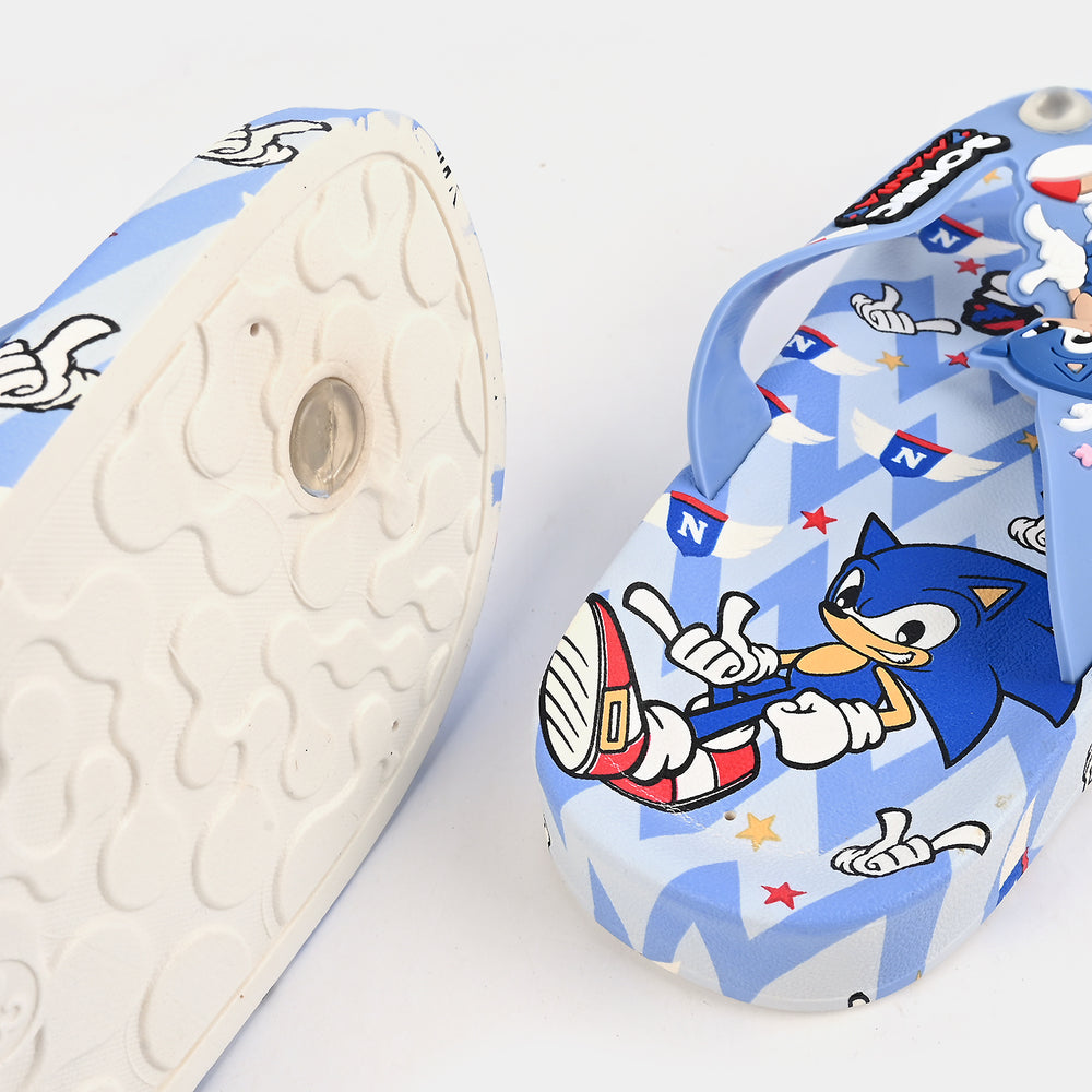 Boys Slippers 338-20 - Blue