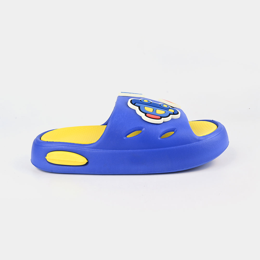 Boys Slippers A01-7-Blue