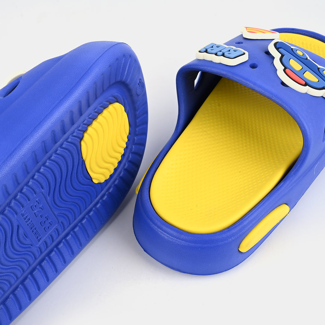 Boys Slippers A01-7-Blue